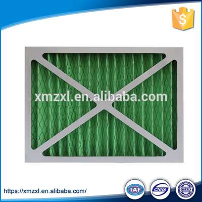 HVAC System Cardboard Frame Panel Pleated Ventilation Sport Air Filter