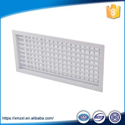 Aluminum Double Deflection Hvac Grille Ventilating Air Conditioner Return Grille