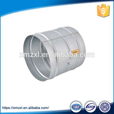 Galvanized sheet round air non-return backdraft damper