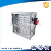 ISO Fire Smoke Air Motorized Volume Window Damper